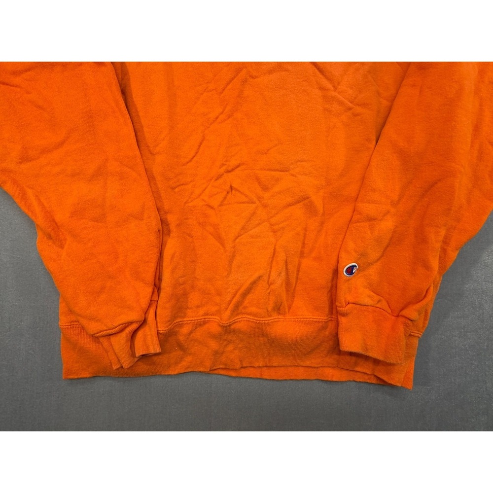 Vintage Champion Made in USA Sweatshirt Orange Size XL - Picture 4 of 10